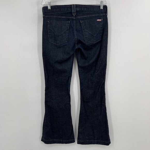 Hudson Bootcut Jeans Size 29 Dark Wash Stretch Denim - Picture 4 of 11